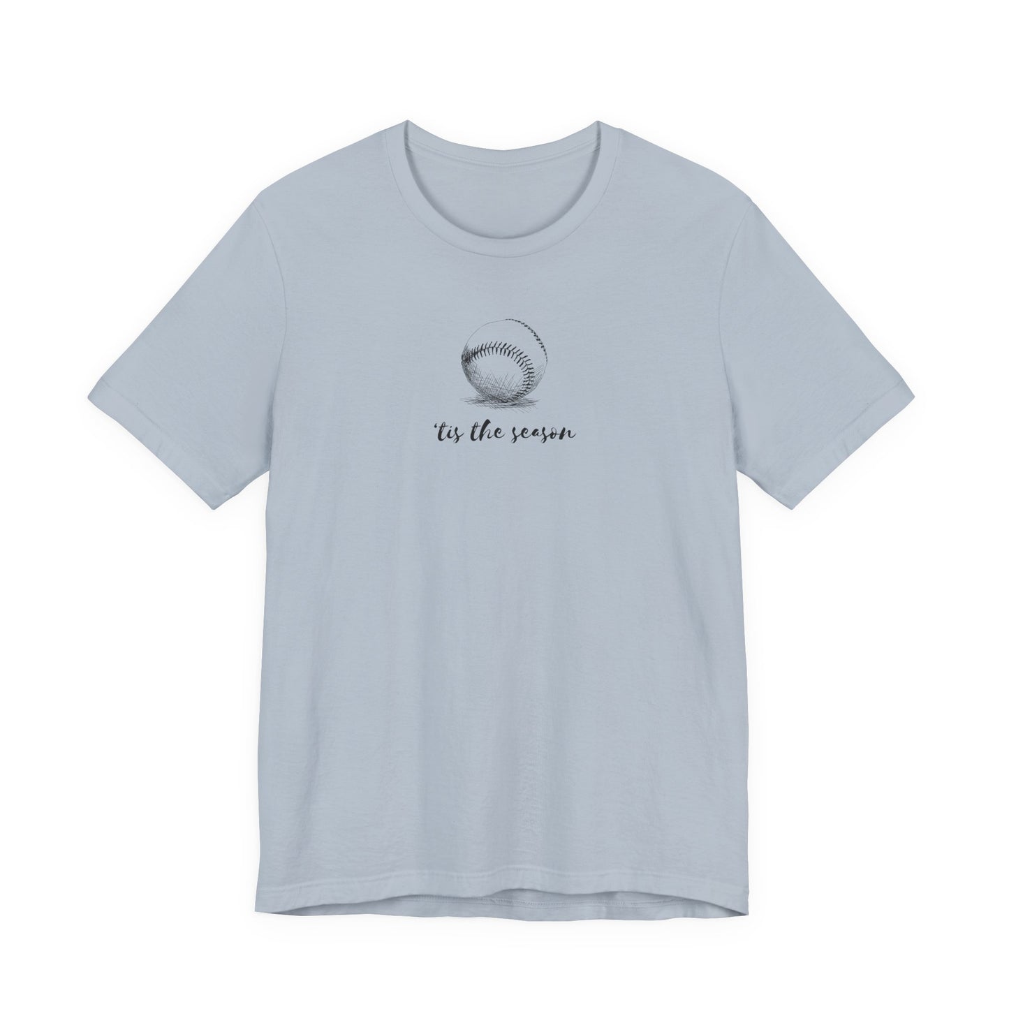T-Shirt — 'Tis the Season' Minimal Baseball Tee