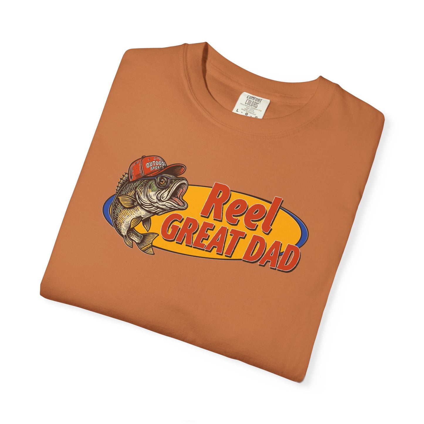 Reel Great Dad T-Shirt – Fishing Dad Graphic Tee