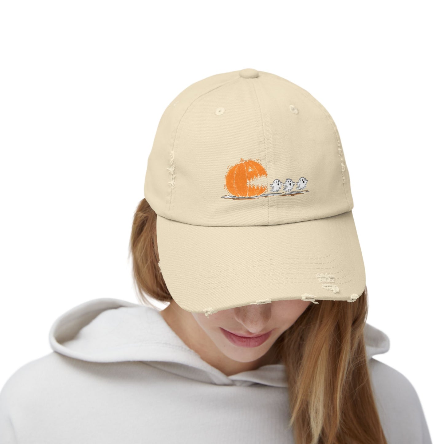 Pumpkin & Ghost Hat