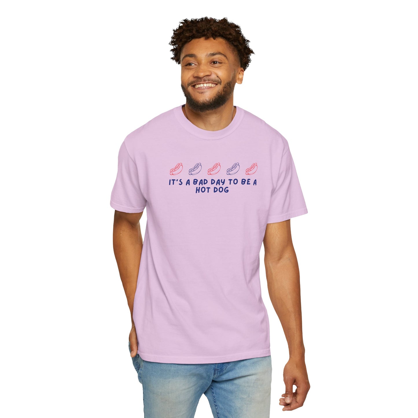 “It’s a Bad Day to Be a Hot Dog” Graphic T-Shirt