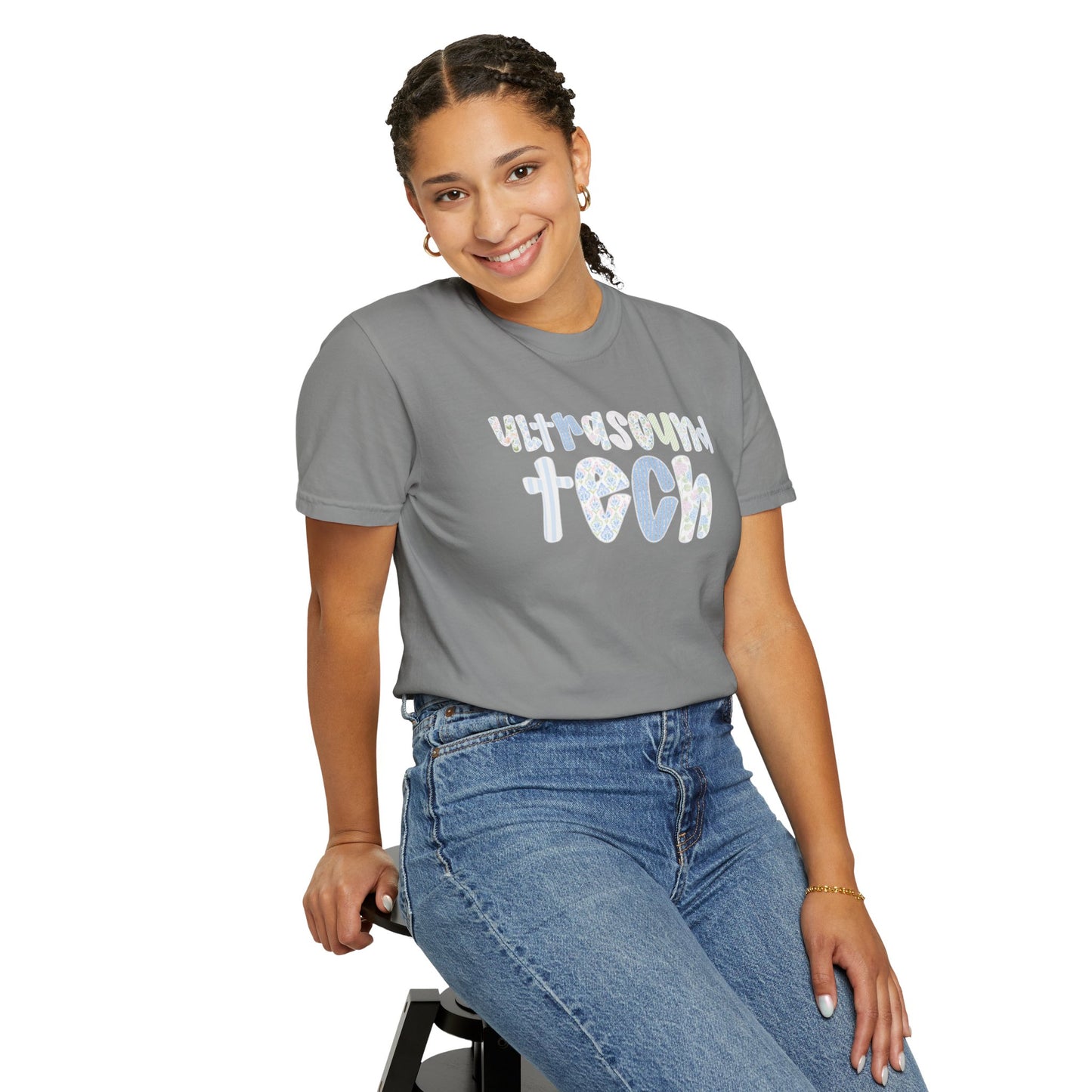 Ultrasound Tech T-Shirt — Cute Pastel Medical Sonographer Tee