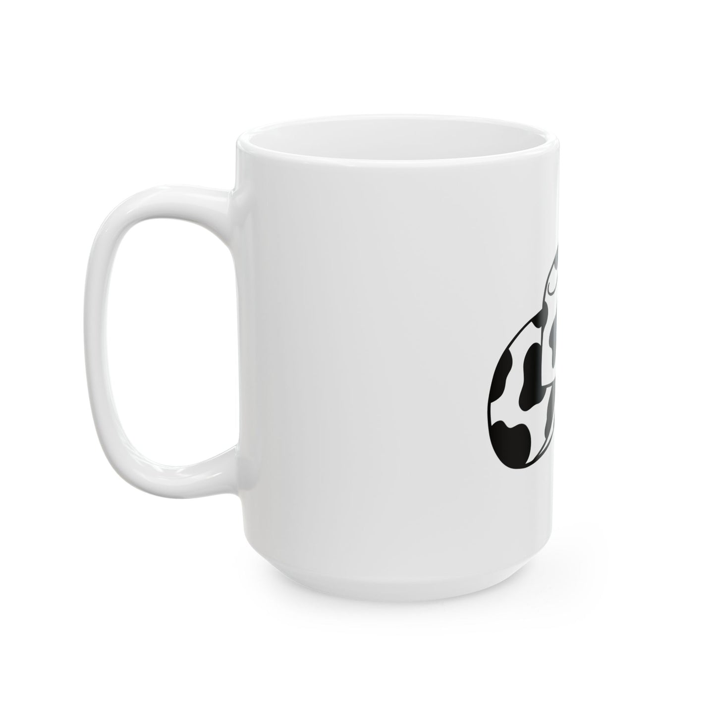 Cowpens Cow Print Cowboy Hat Mug – Western Cowgirl Coffee Cup (11oz & 15oz)