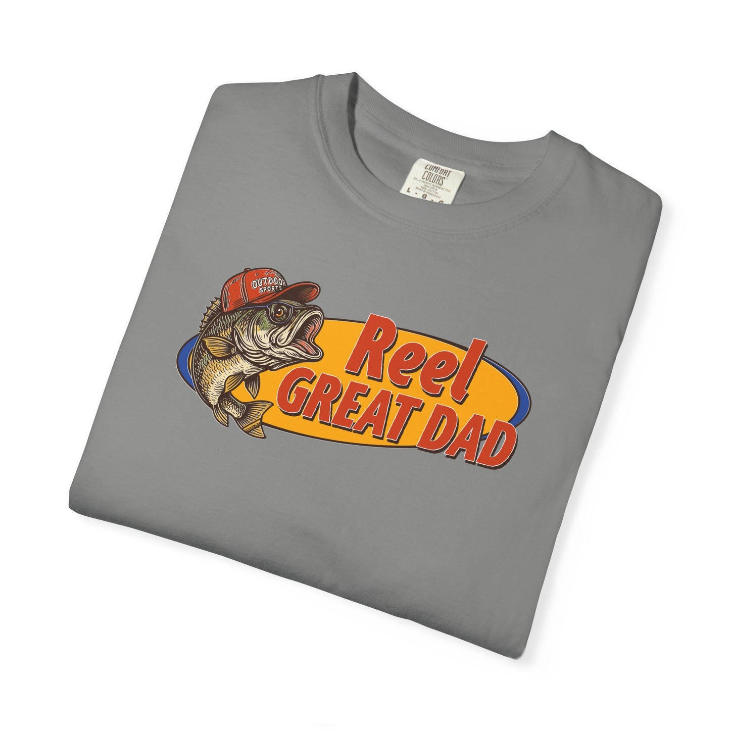 Reel Great Dad T-Shirt – Fishing Dad Graphic Tee