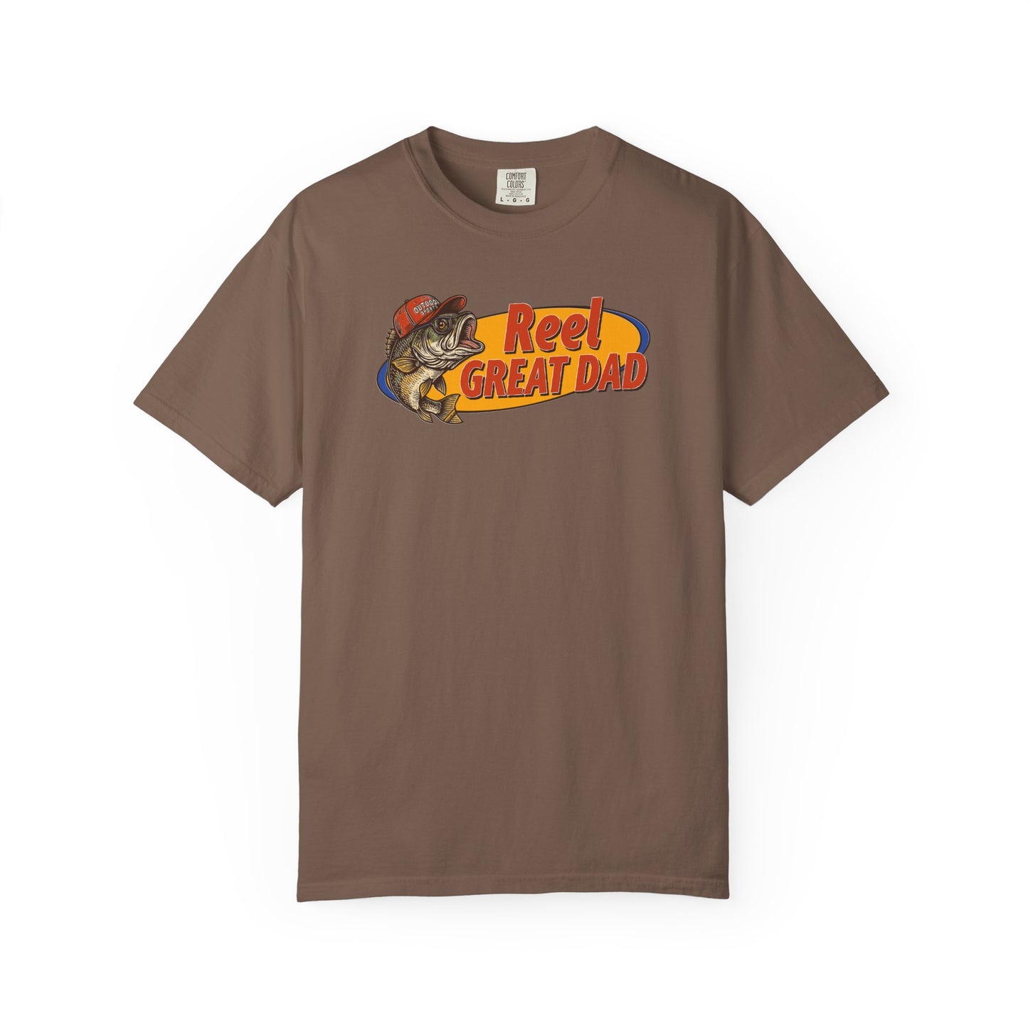 Reel Great Dad T-Shirt – Fishing Dad Graphic Tee