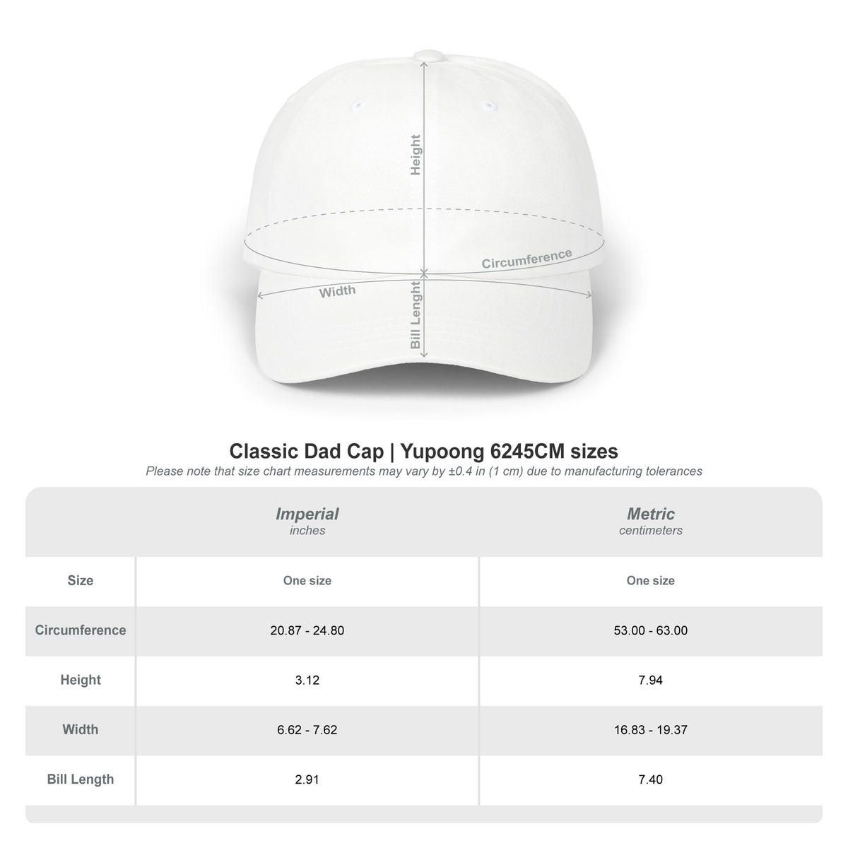 Land of the Free Home of the Brave Dad Cap — 1776 Patriotic Baseball Hat