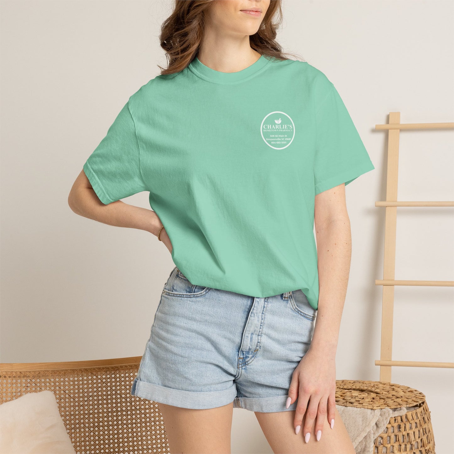 Pharmacy Logo T-Shirt — Charlie’s Hometown Pharmacy Logo Tee