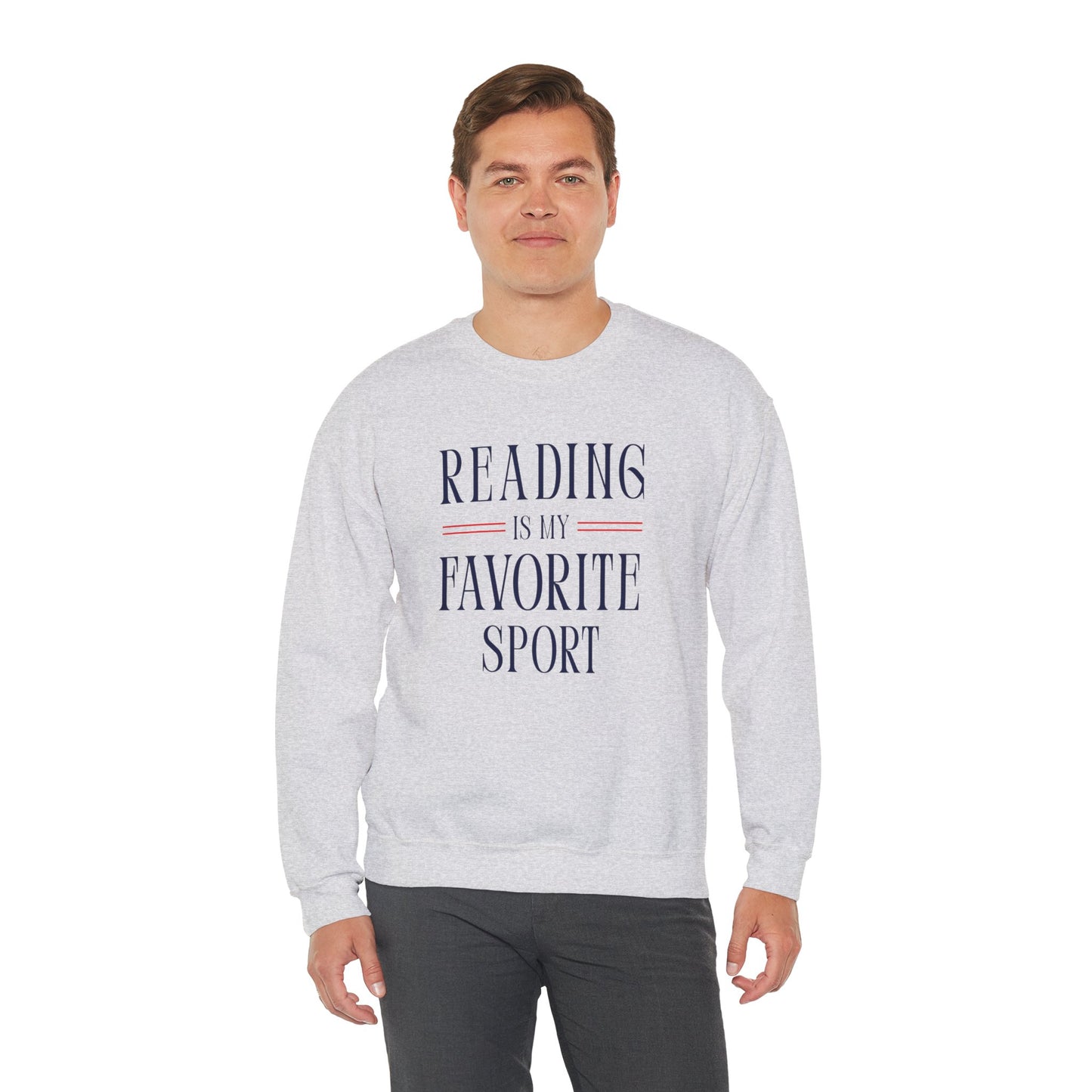'Reading Is My Favorite Sport' Sweatshirt