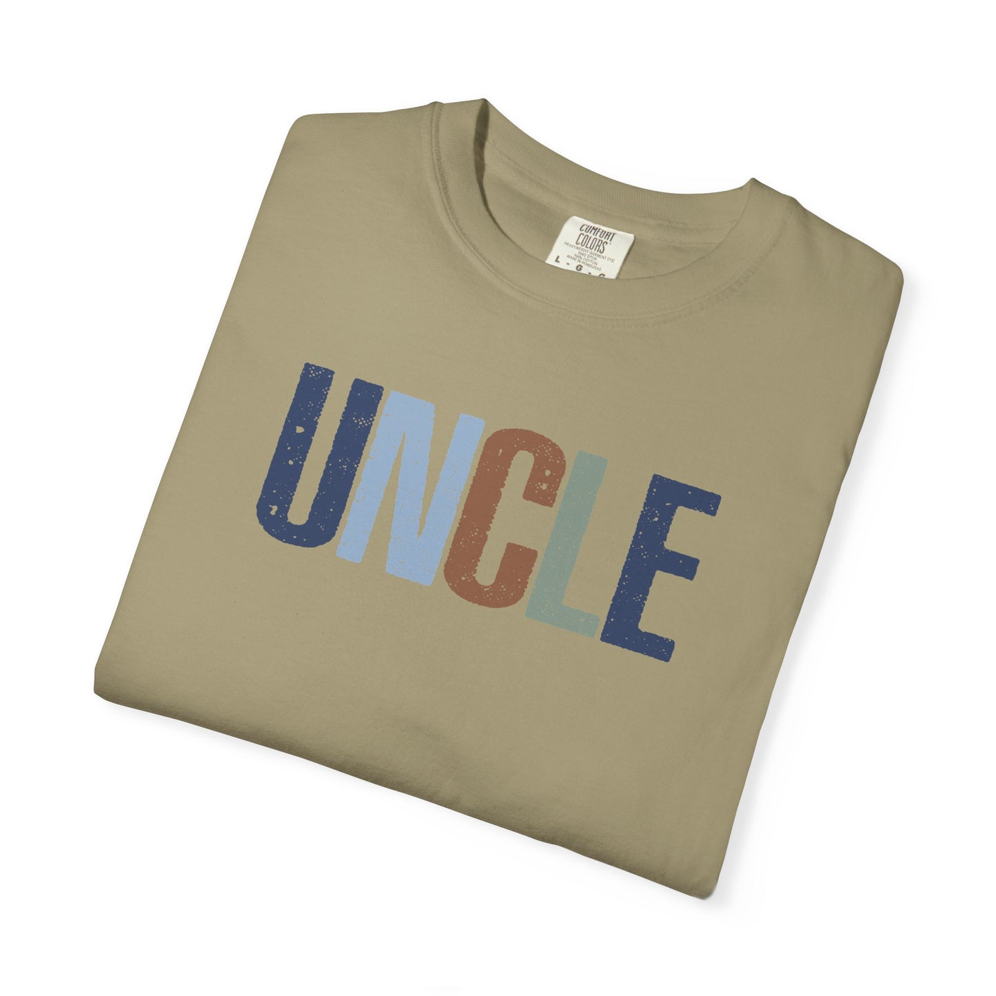 Uncle Graphic T-Shirt — Vintage Americana Lettering Tee for Dads & Family Gifts