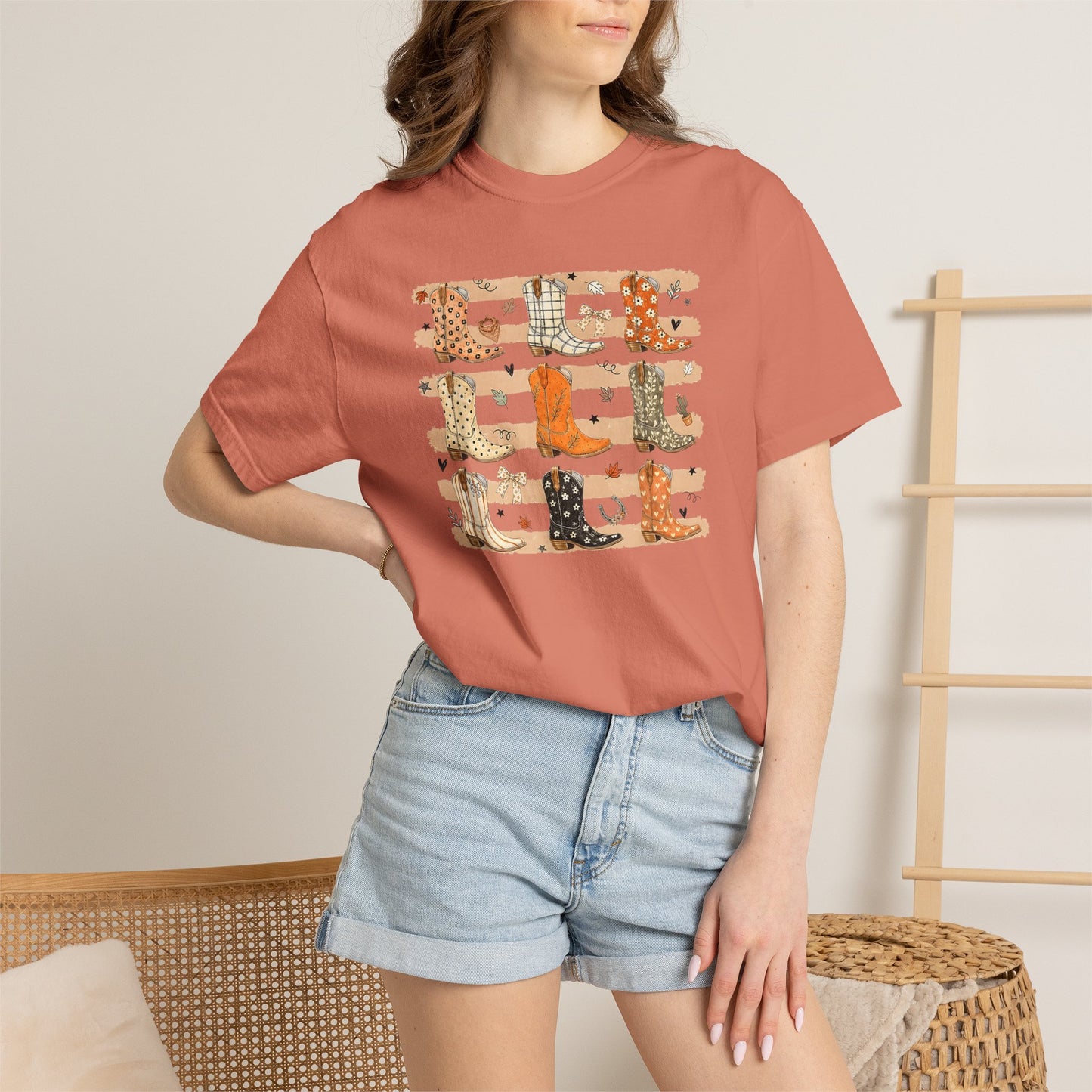 Playful Fall Boots T-Shirt