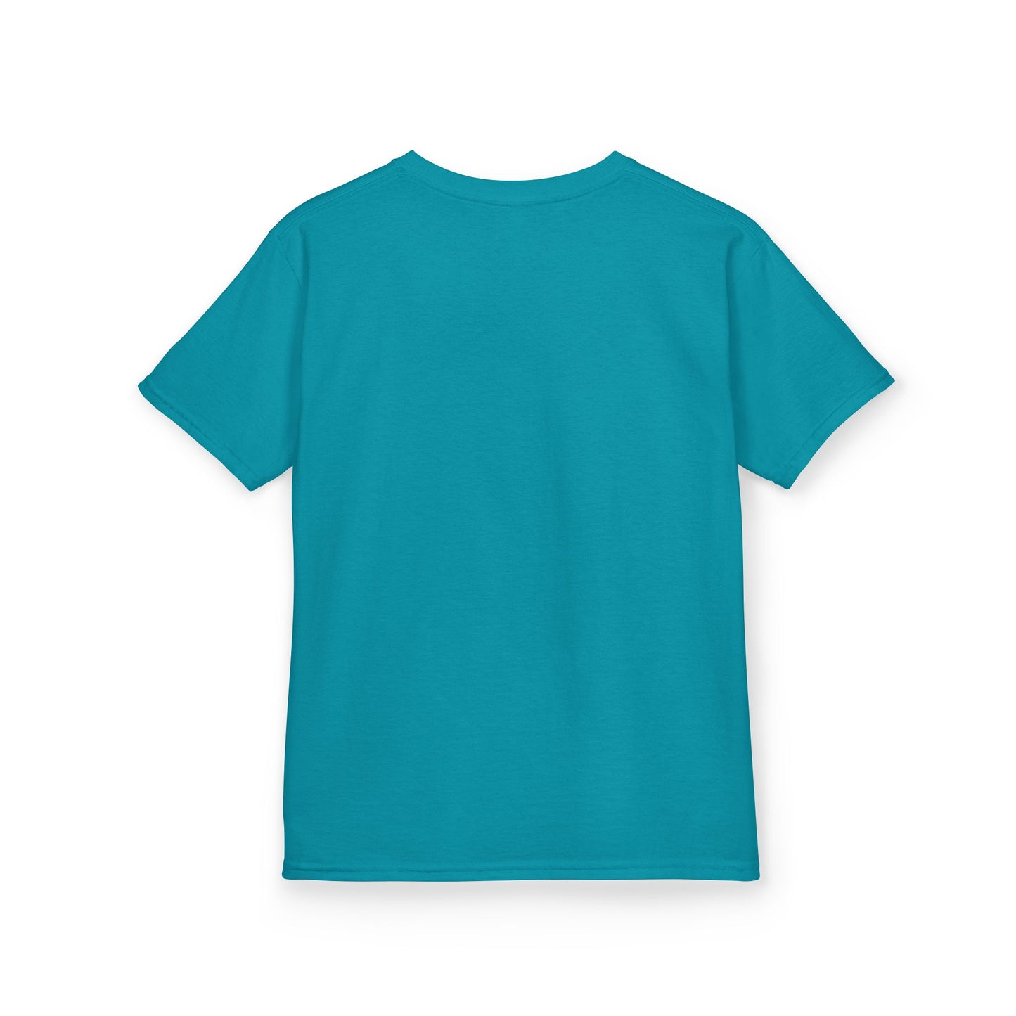 Kids Ghost Stamp Tee — Cute Pastel Halloween Graphic Shirt
