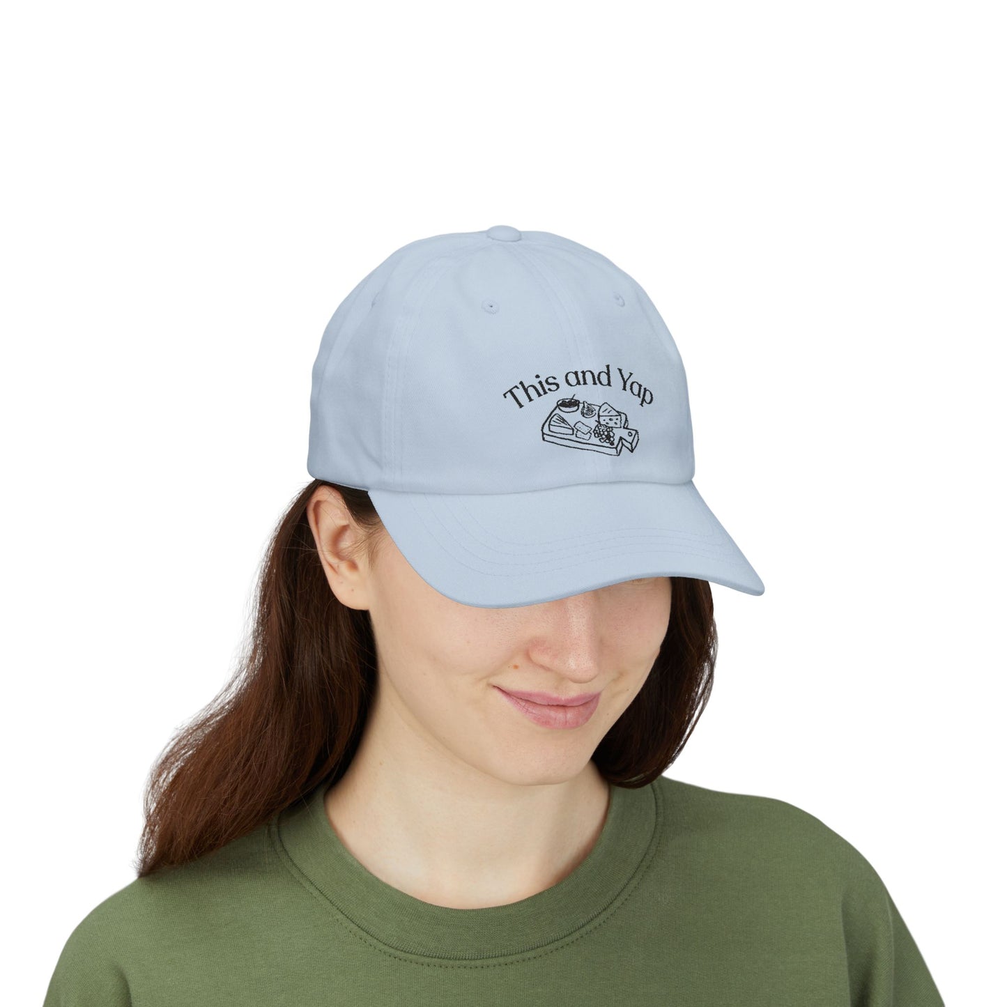 Dad Cap — 'This and Yap' Cheese Board Embroidery Hat