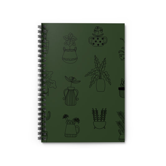 Plant Lady Spiral Notebook