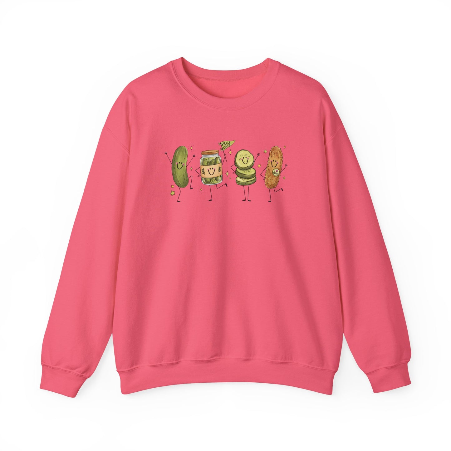 Pickle Friends Crewneck Sweatshirt — Pickle Lover Graphic