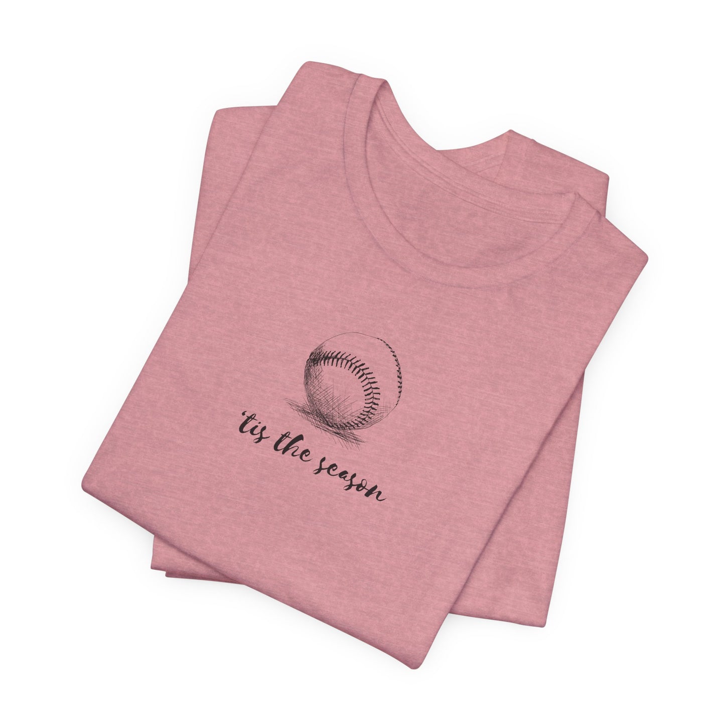 T-Shirt — 'Tis the Season' Minimal Baseball Tee