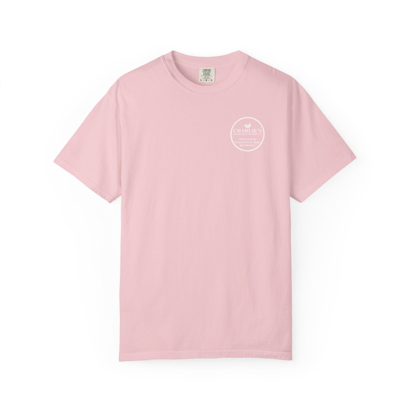 Pharmacy Logo T-Shirt — Charlie’s Hometown Pharmacy Logo Tee