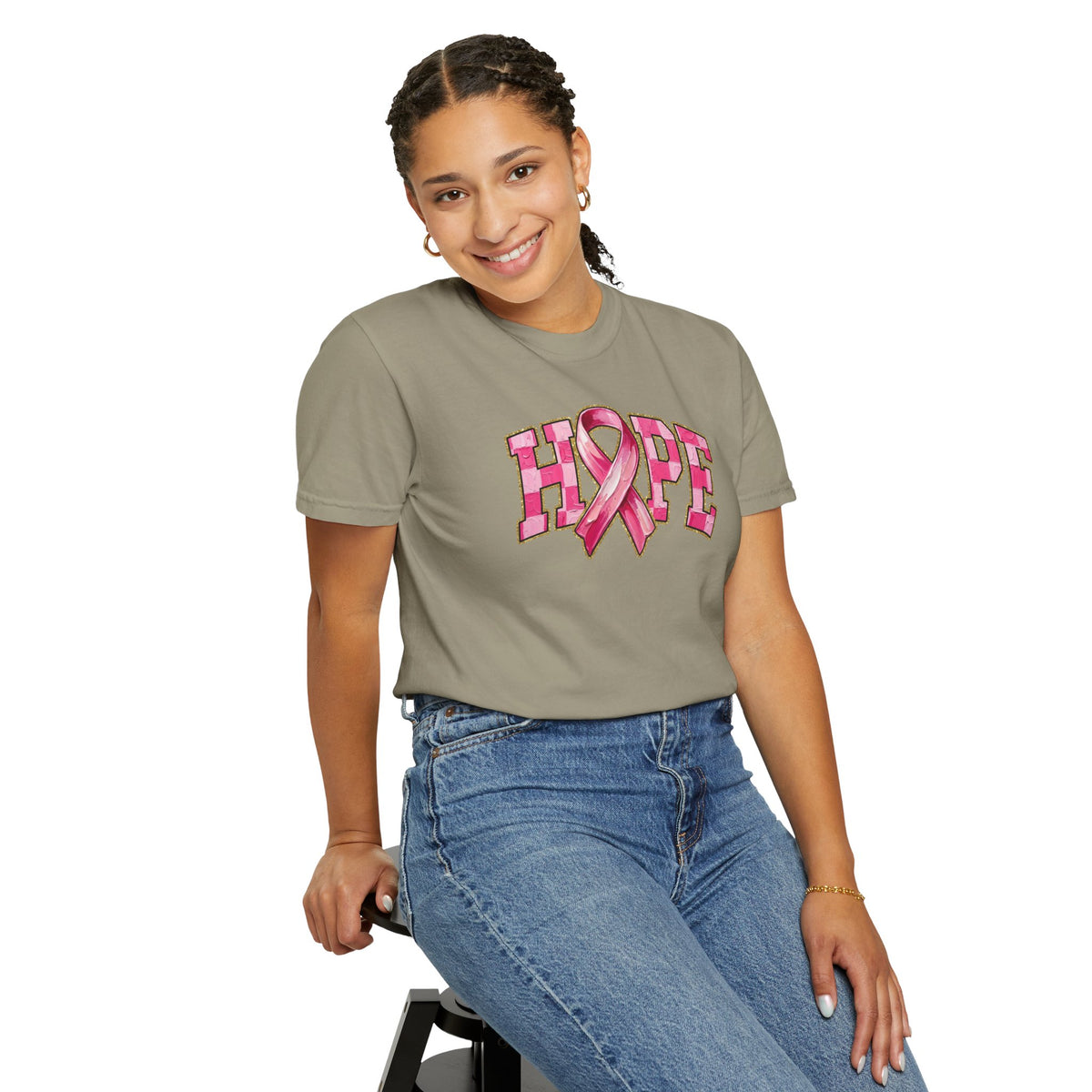 Hope Ribbon T-Shirt — Breast Cancer Awareness Tee