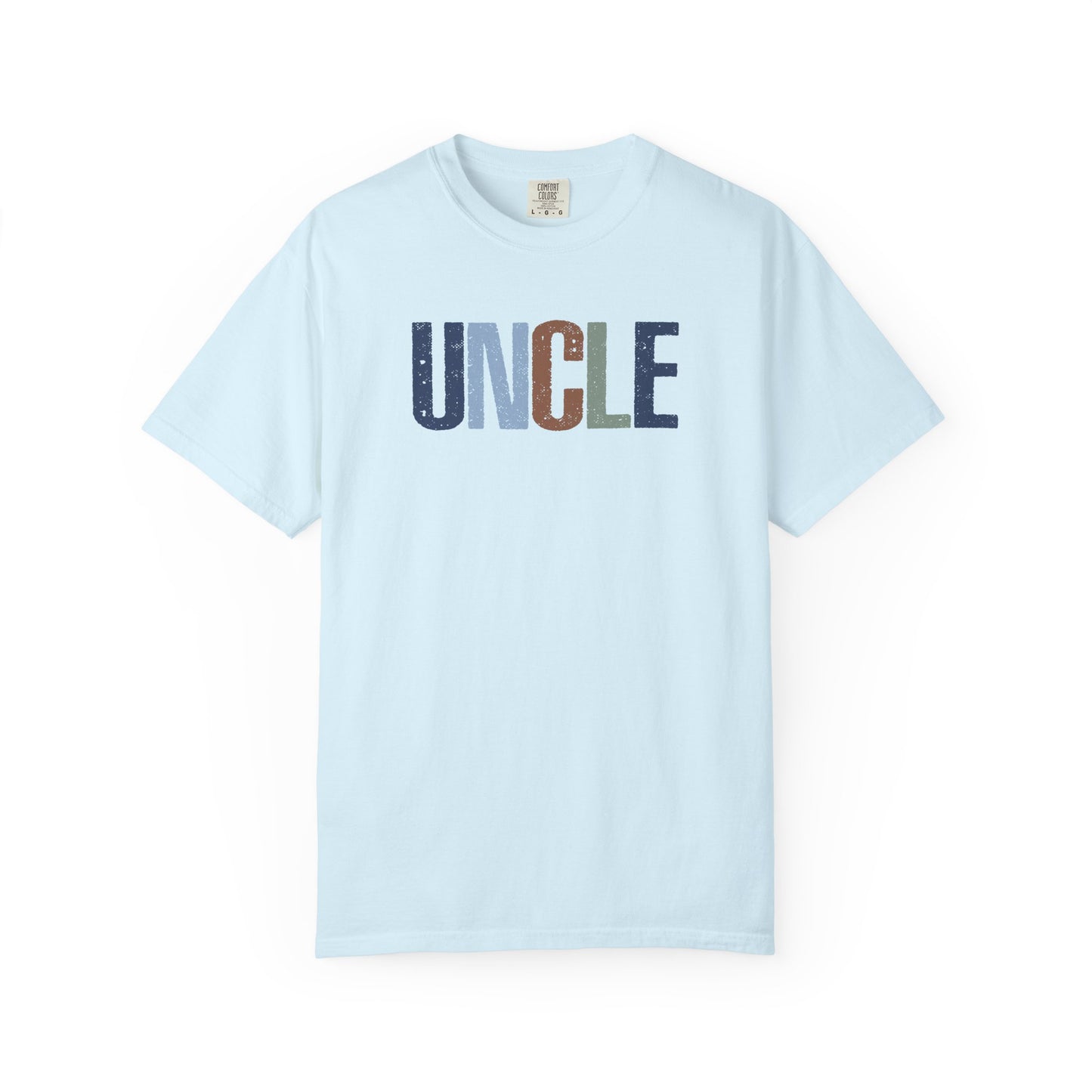 Uncle Graphic T-Shirt — Vintage Americana Lettering Tee for Dads & Family Gifts