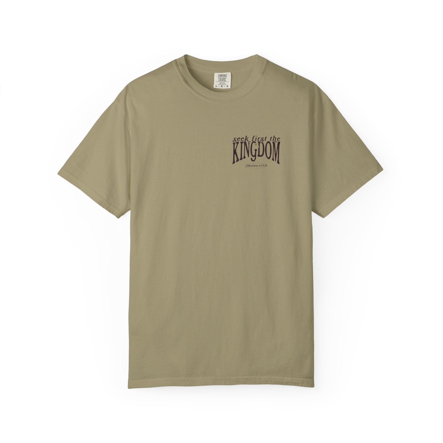 Seek First the Kingdom T-Shirt — Floral Faith Graphic Tee