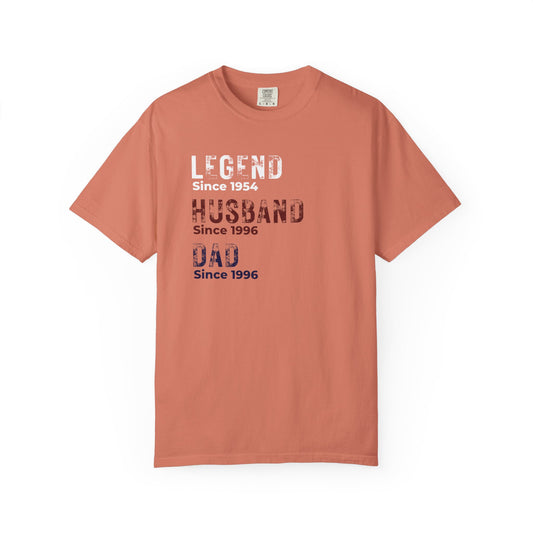 CUSTOM Legend, Husband, Dad T-Shirt — Vintage Tribute Tee