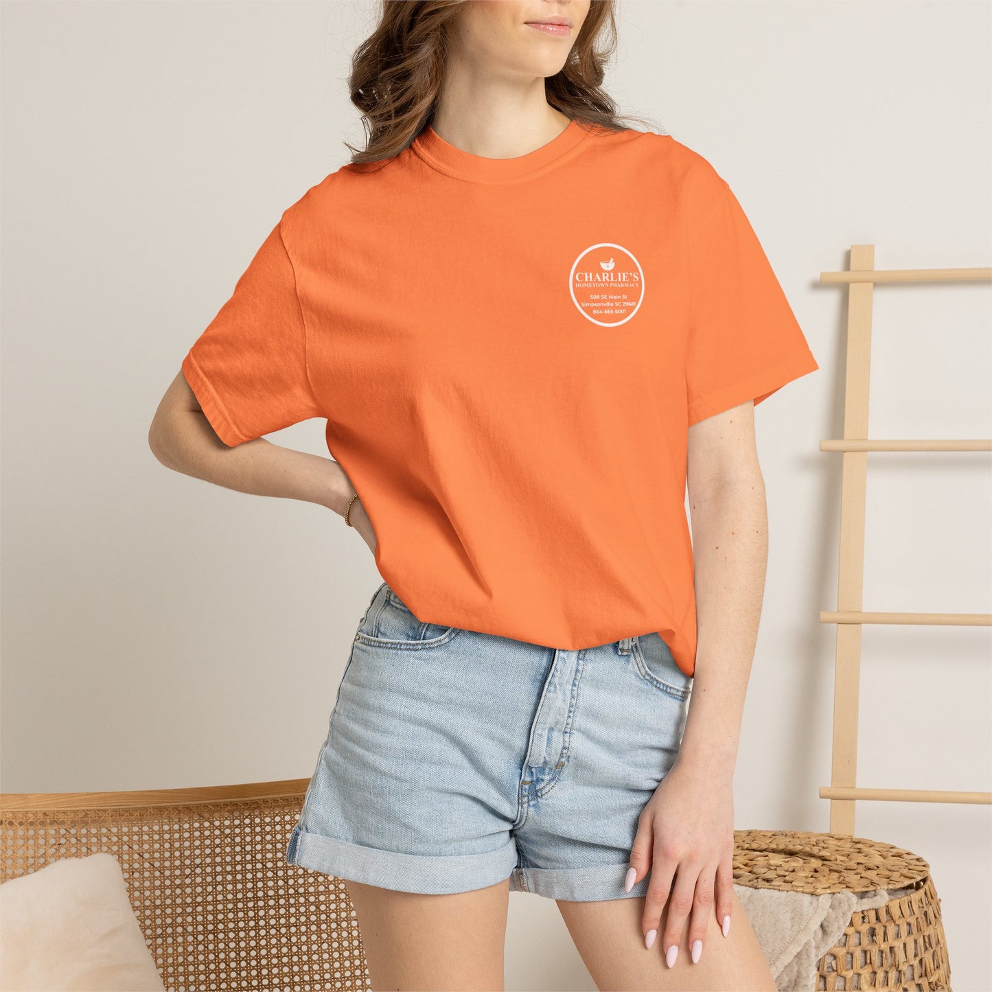 Pharmacy Logo T-Shirt — Charlie’s Hometown Pharmacy Logo Tee