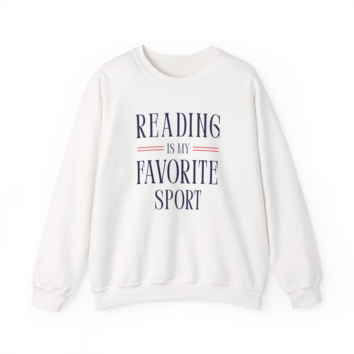 'Reading Is My Favorite Sport' Sweatshirt