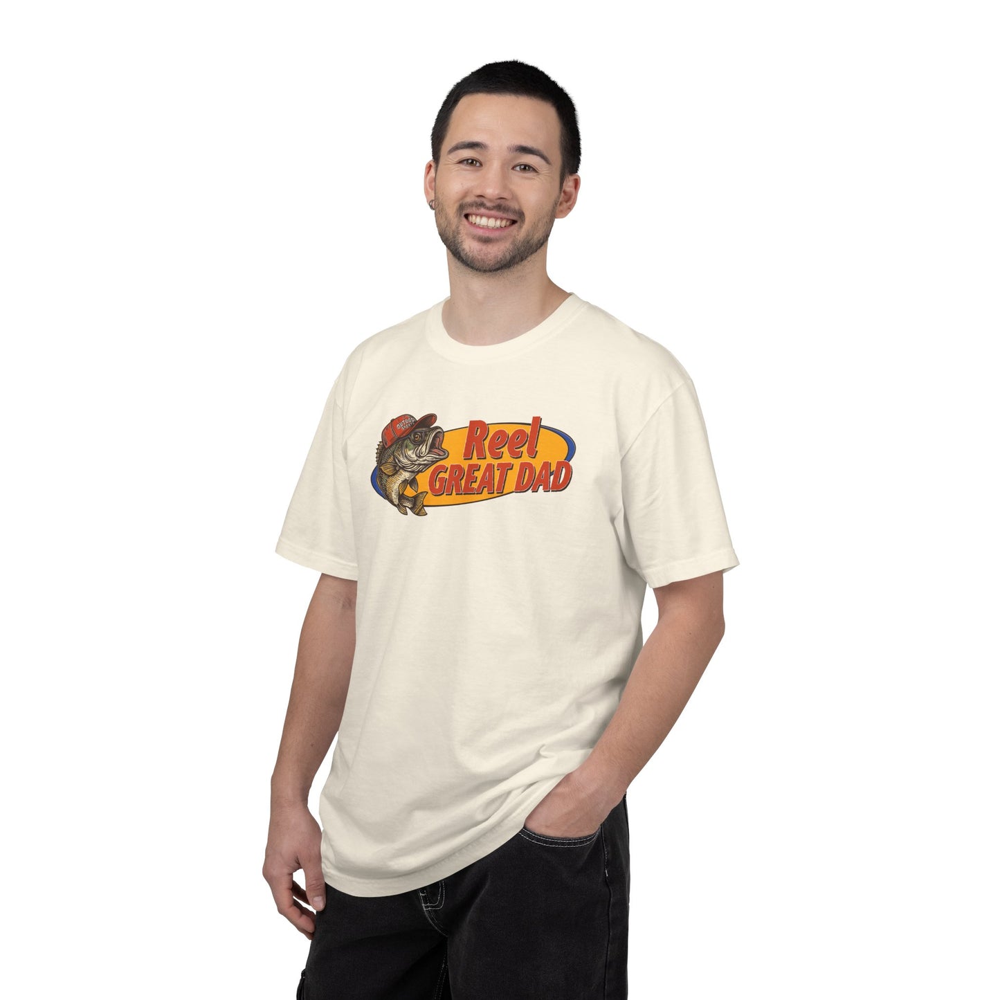 Reel Great Dad T-Shirt – Fishing Dad Graphic Tee