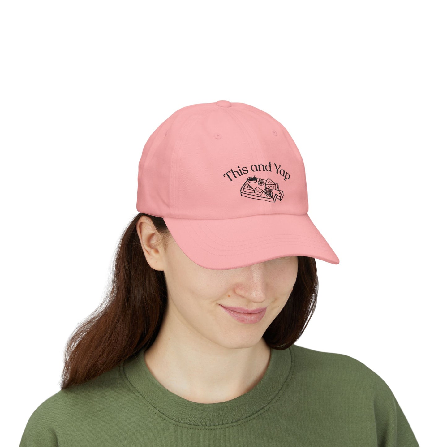 Dad Cap — 'This and Yap' Cheese Board Embroidery Hat