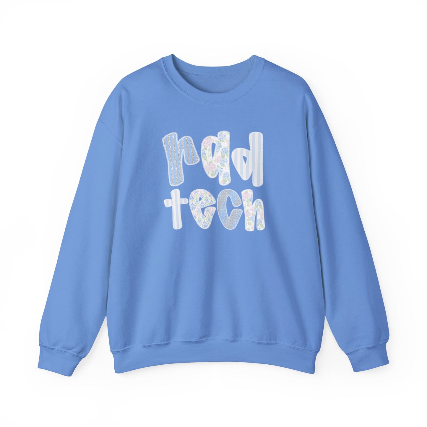 Rad Tech Crewneck Sweatshirt — Pastel Floral