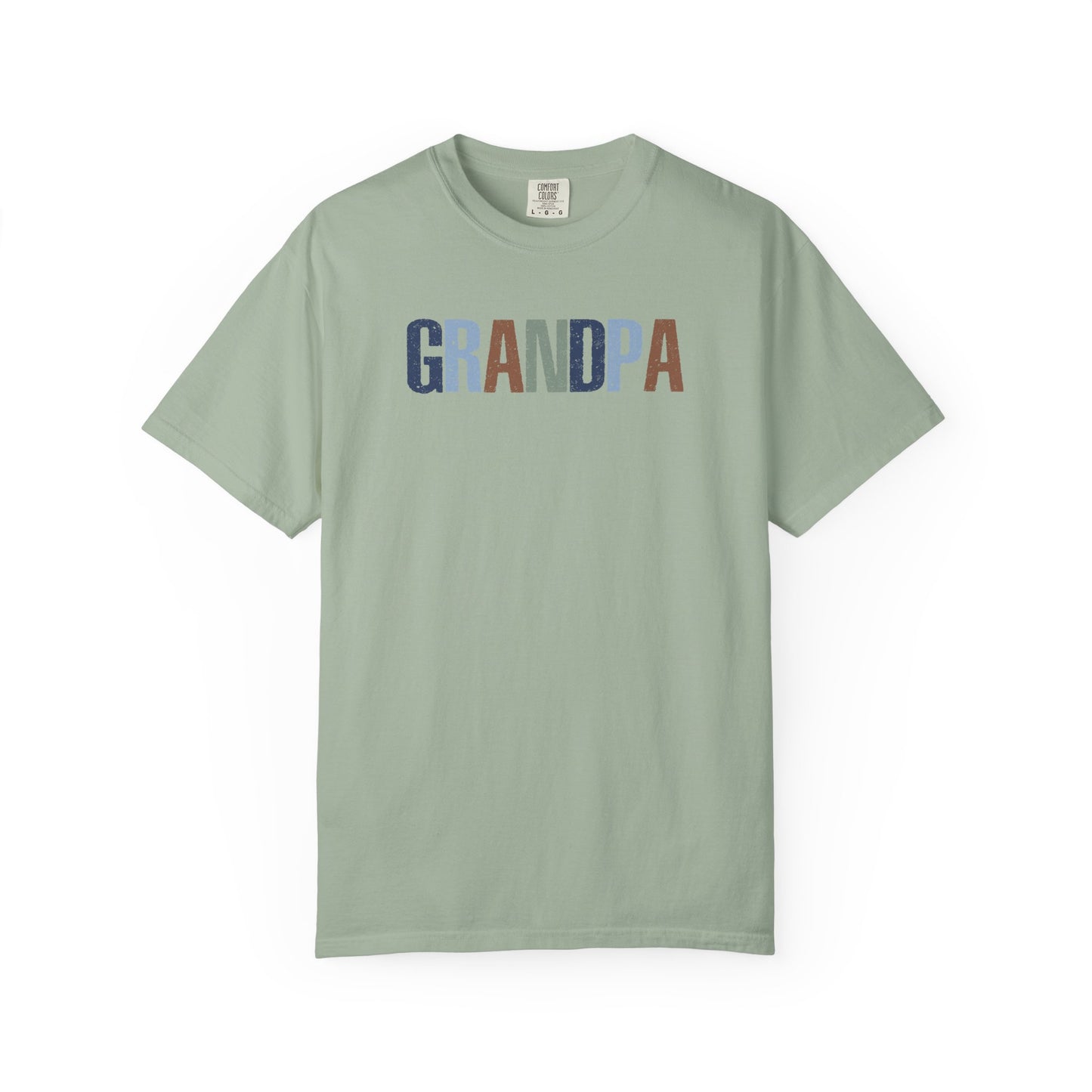 Grandpa Vintage Lettering T-Shirt — Comfortable Dad/Grandparent Gift for Father's Day