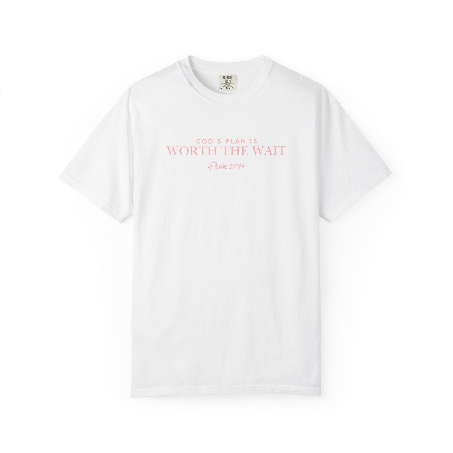 Worth the Wait T-Shirt — 'God & Grace' Inspirational Faith Tee