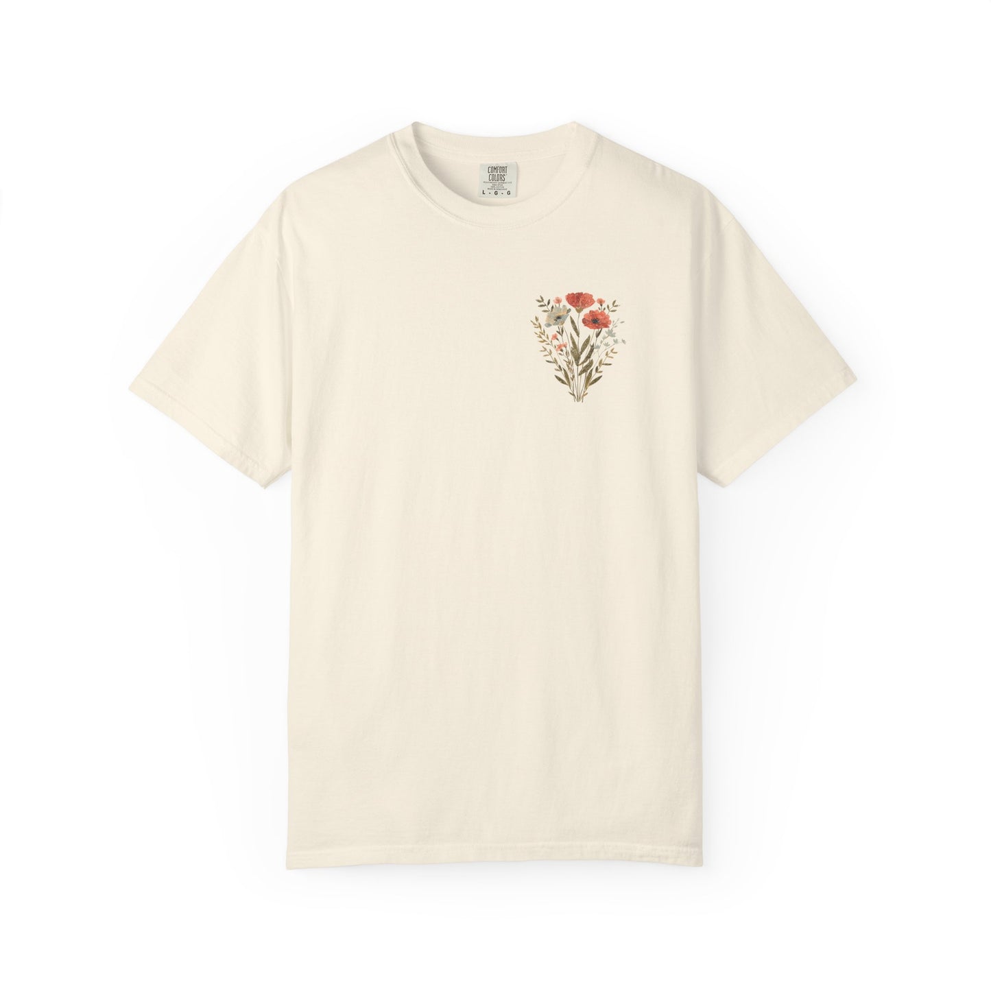 Praise The Lord Floral T-Shirt — Psalm 150:6 Tee