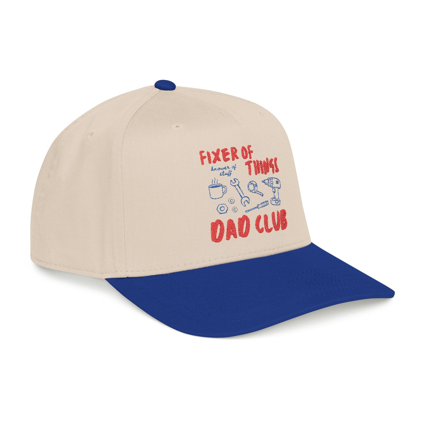Dad "Fixer of Things" Mid Profile Baseball Cap