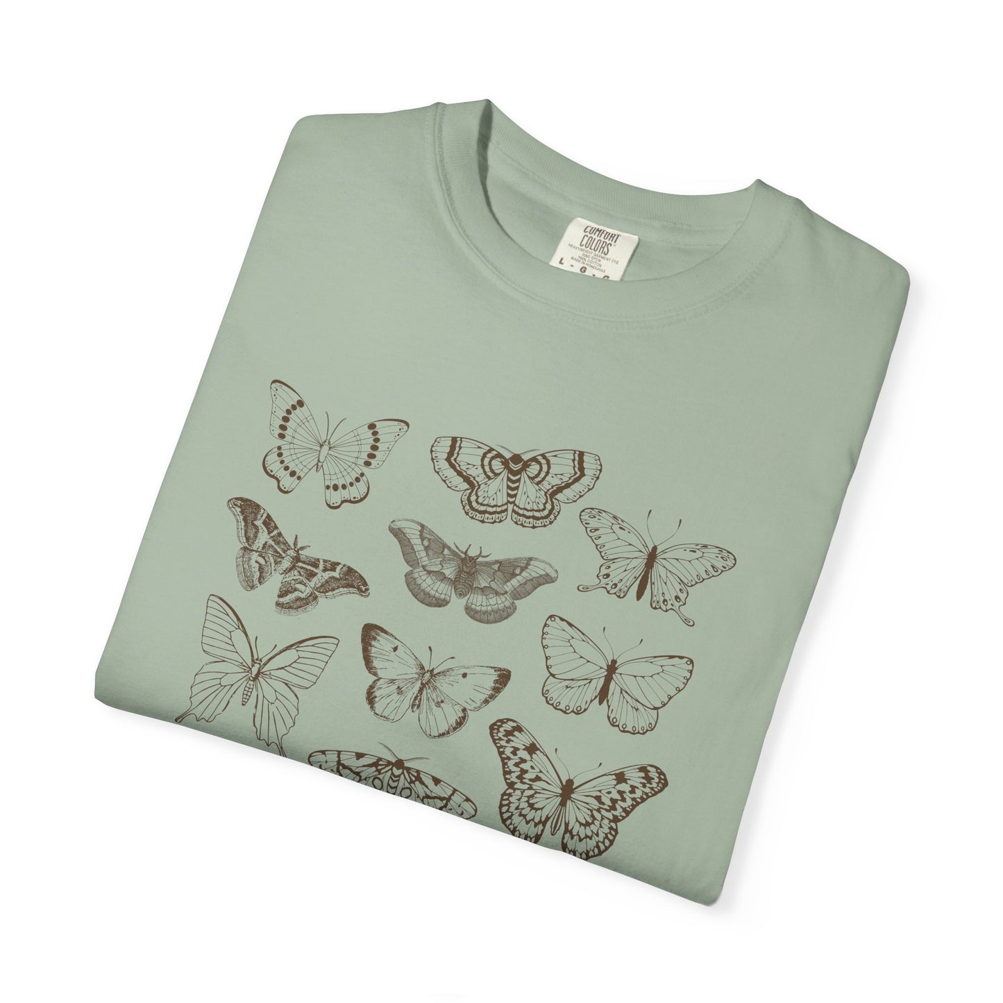 Butterfly Sketches T-Shirt — Vintage Butterfly Graphic Tee