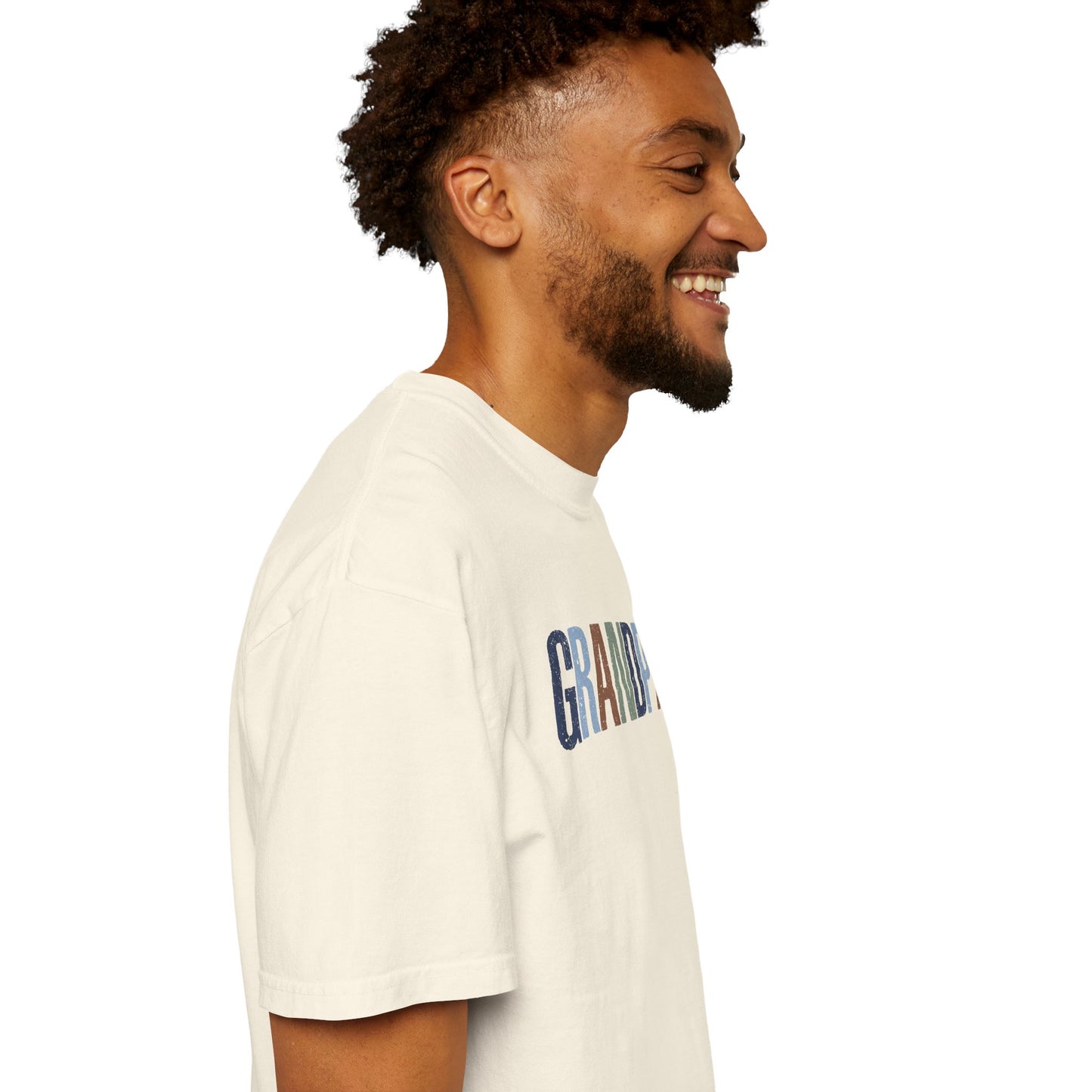 Grandpa Vintage Lettering T-Shirt — Comfortable Dad/Grandparent Gift for Father's Day