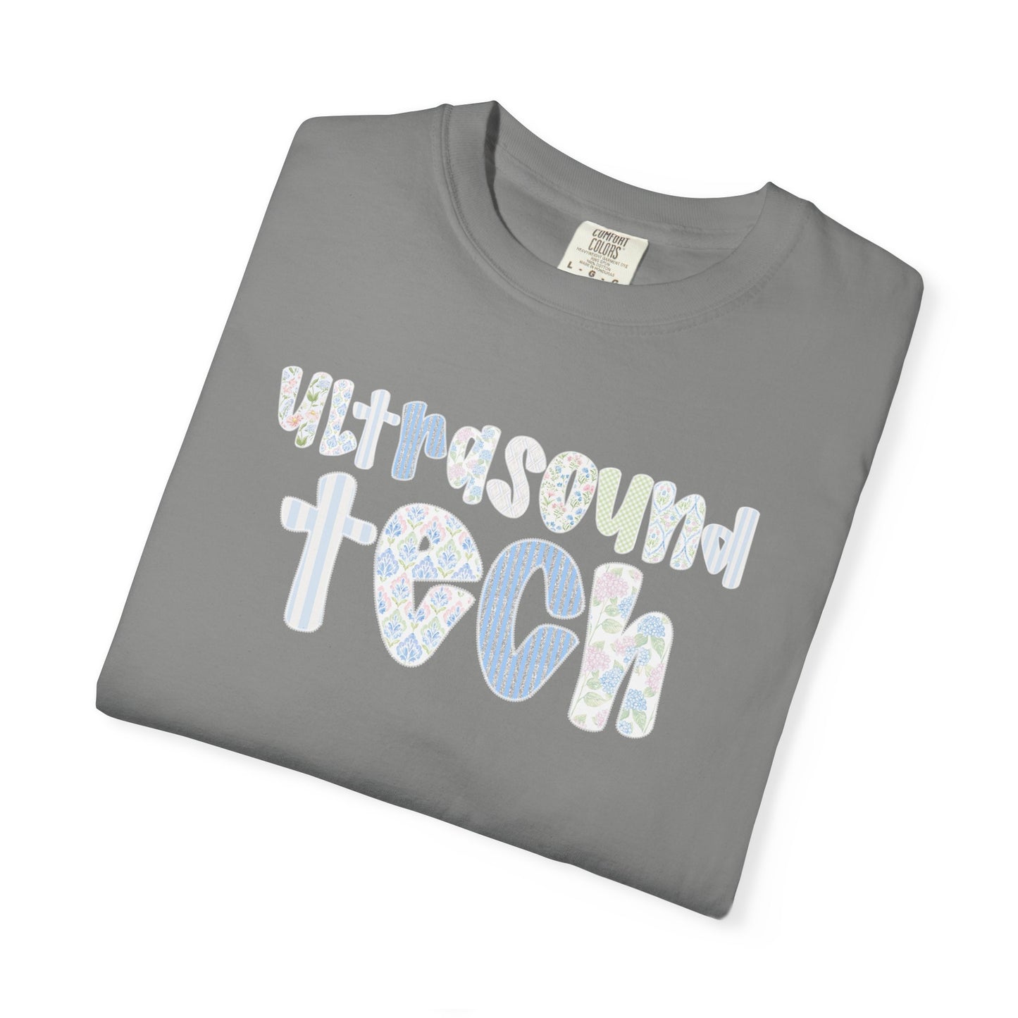 Ultrasound Tech T-Shirt — Cute Pastel Medical Sonographer Tee