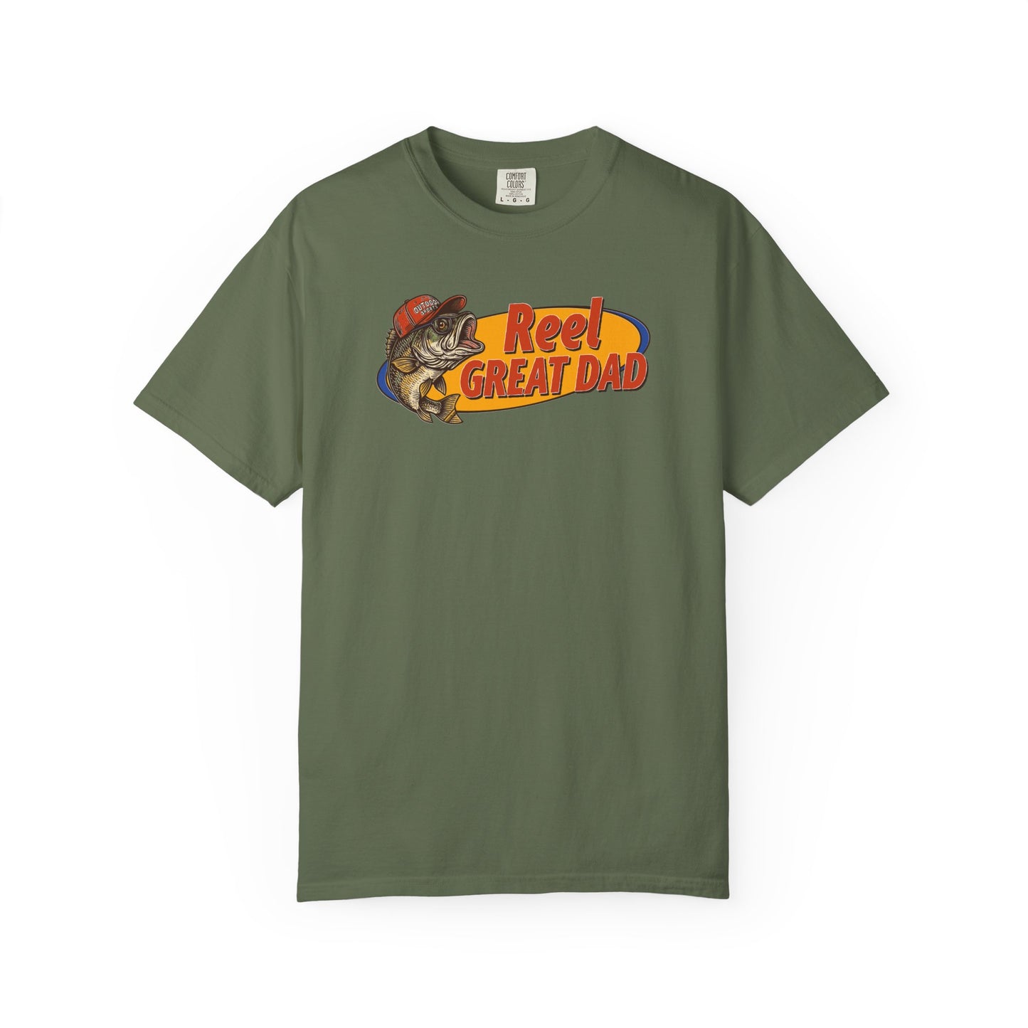Reel Great Dad T-Shirt – Fishing Dad Graphic Tee