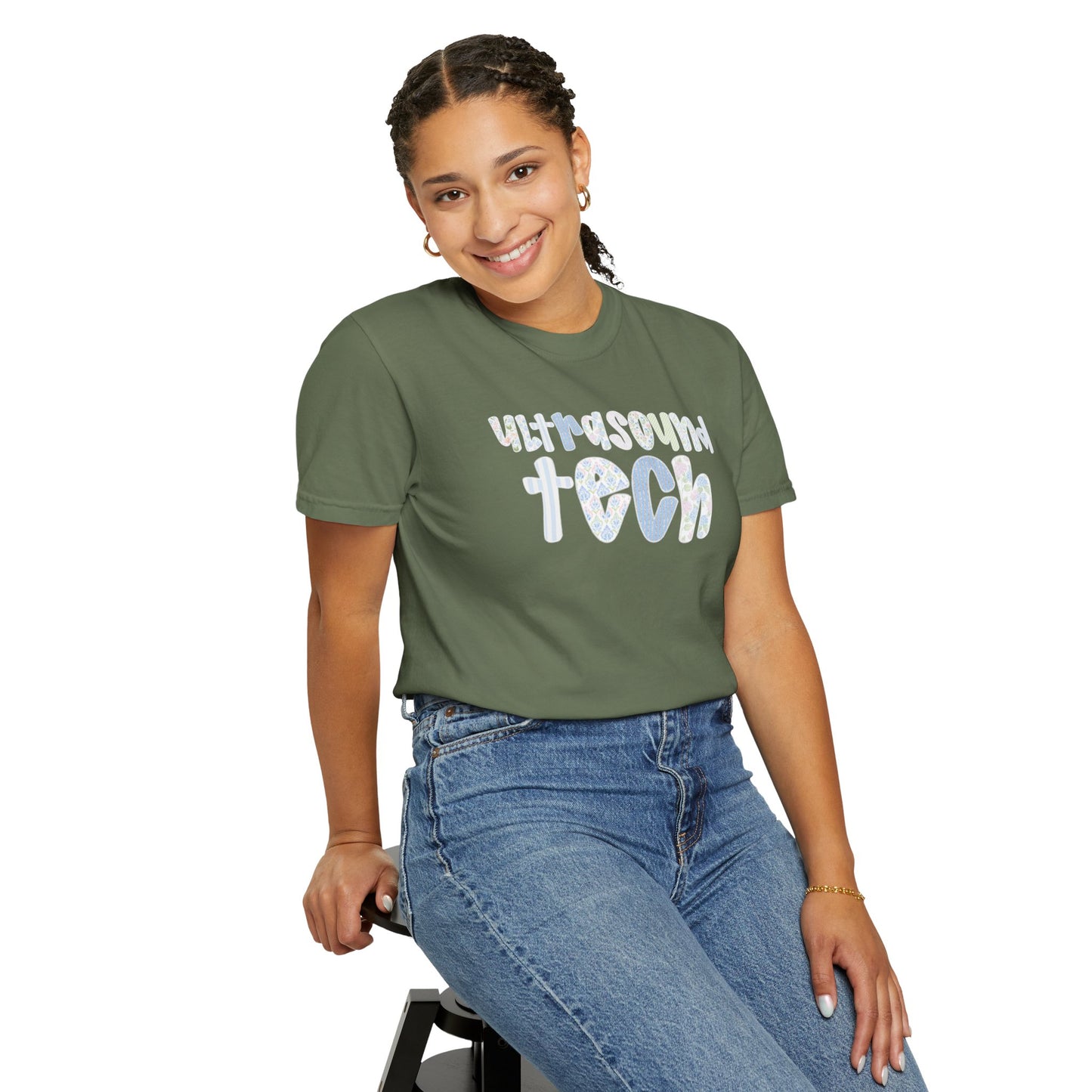 Ultrasound Tech T-Shirt — Cute Pastel Medical Sonographer Tee