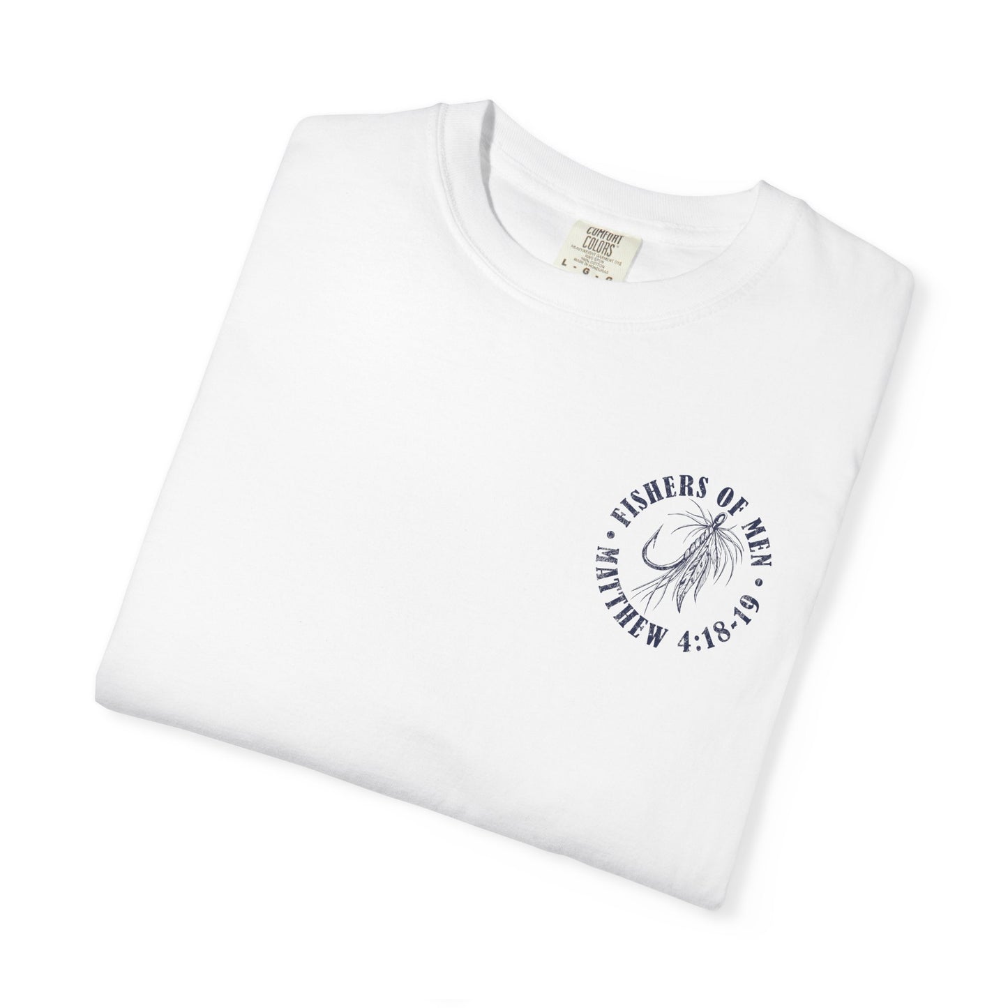 Fishers of Men T-Shirt — Christian Fishing Graphic Tee (Matthew 4:18-19)
