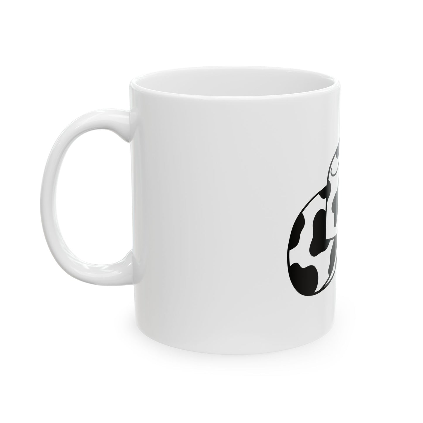 Cowpens Cow Print Cowboy Hat Mug – Western Cowgirl Coffee Cup (11oz & 15oz)