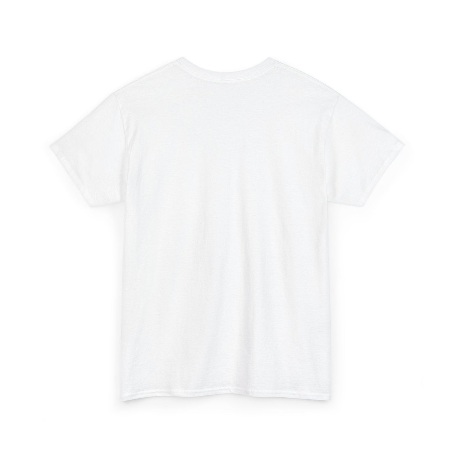 Floral Watercolor "Mimi" Striped Tee — Colorful Botanical Graphic T-Shirt