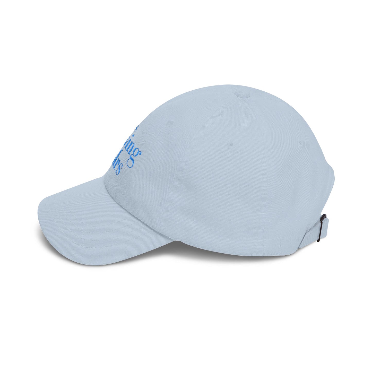 Dad Cap — "It's Giving Mrs" Embroidered White Baseball Hat