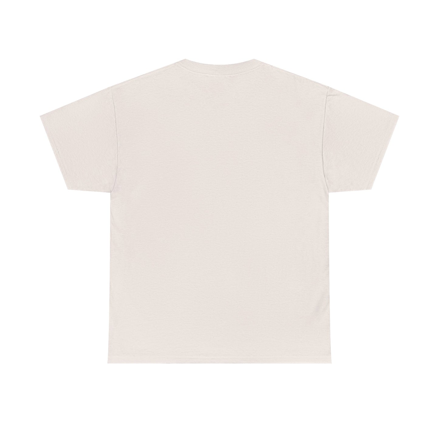 Floral Watercolor "Mimi" Striped Tee — Colorful Botanical Graphic T-Shirt
