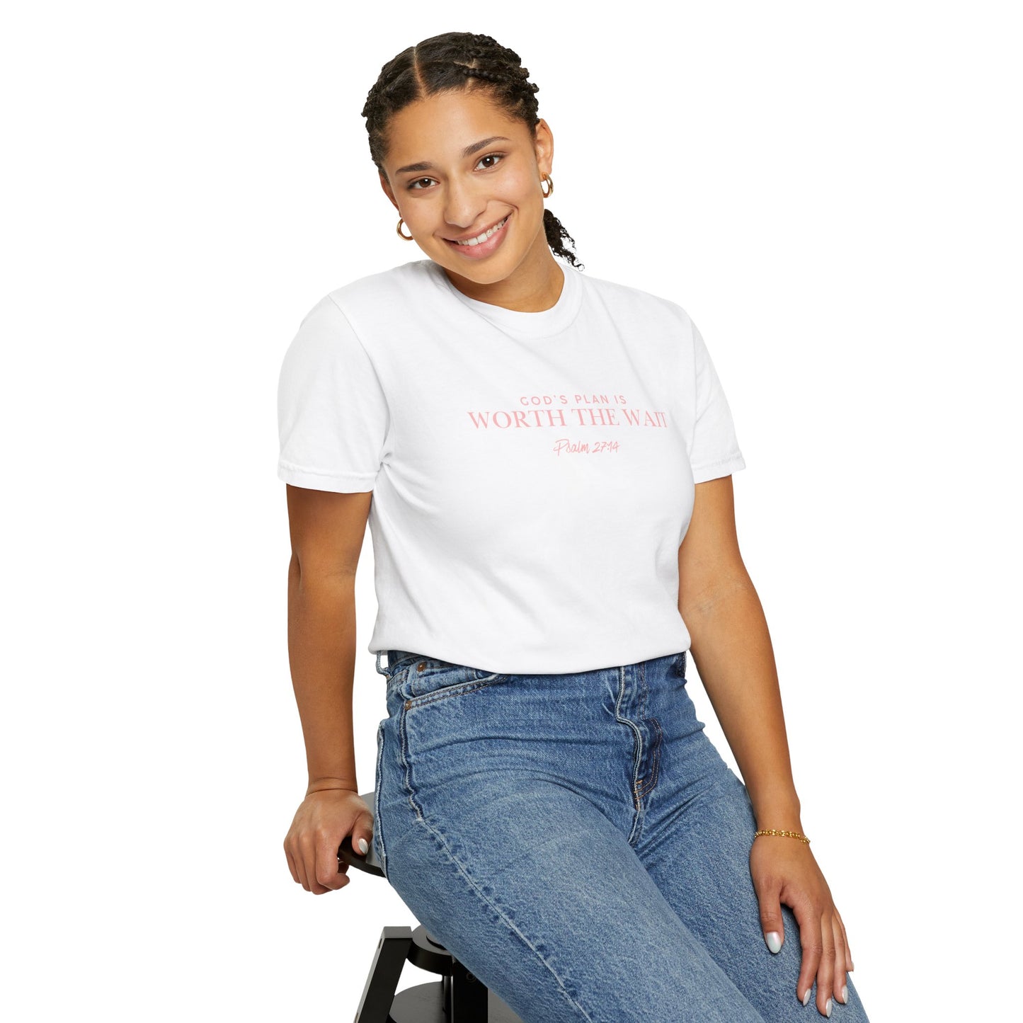 Worth the Wait T-Shirt — 'God & Grace' Inspirational Faith Tee