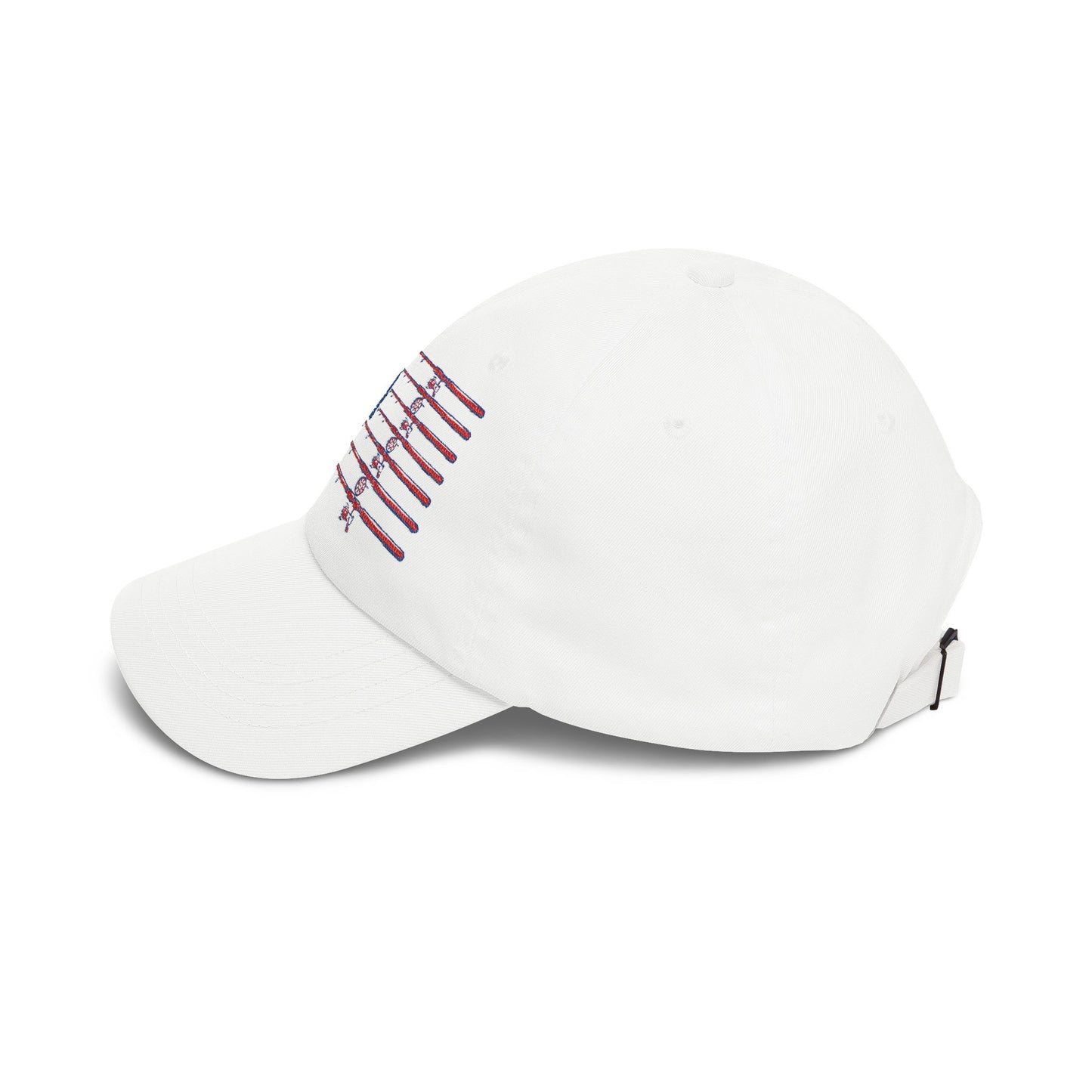 Dad Cap — Distressed American Flag Embroidered Baseball Hat