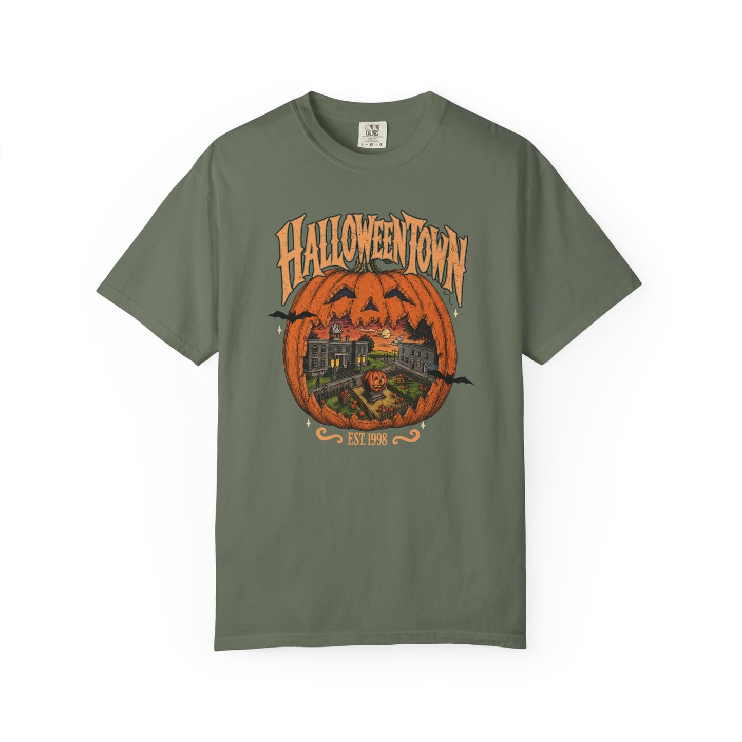 Halloween Town Pumpkin Graphic T-Shirt