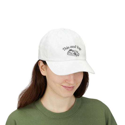 Dad Cap — 'This and Yap' Cheese Board Embroidery Hat