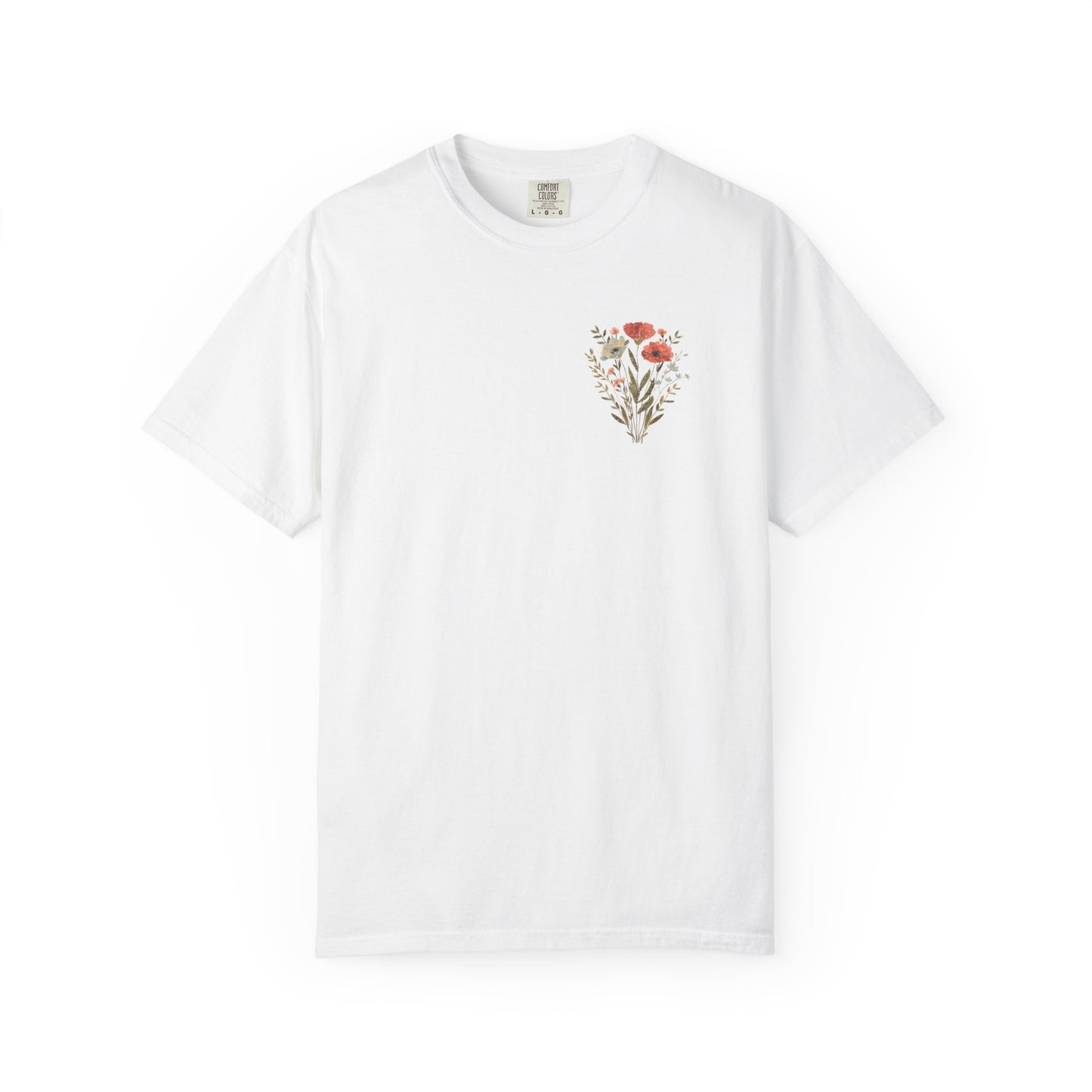 Praise The Lord Floral T-Shirt — Psalm 150:6 Tee