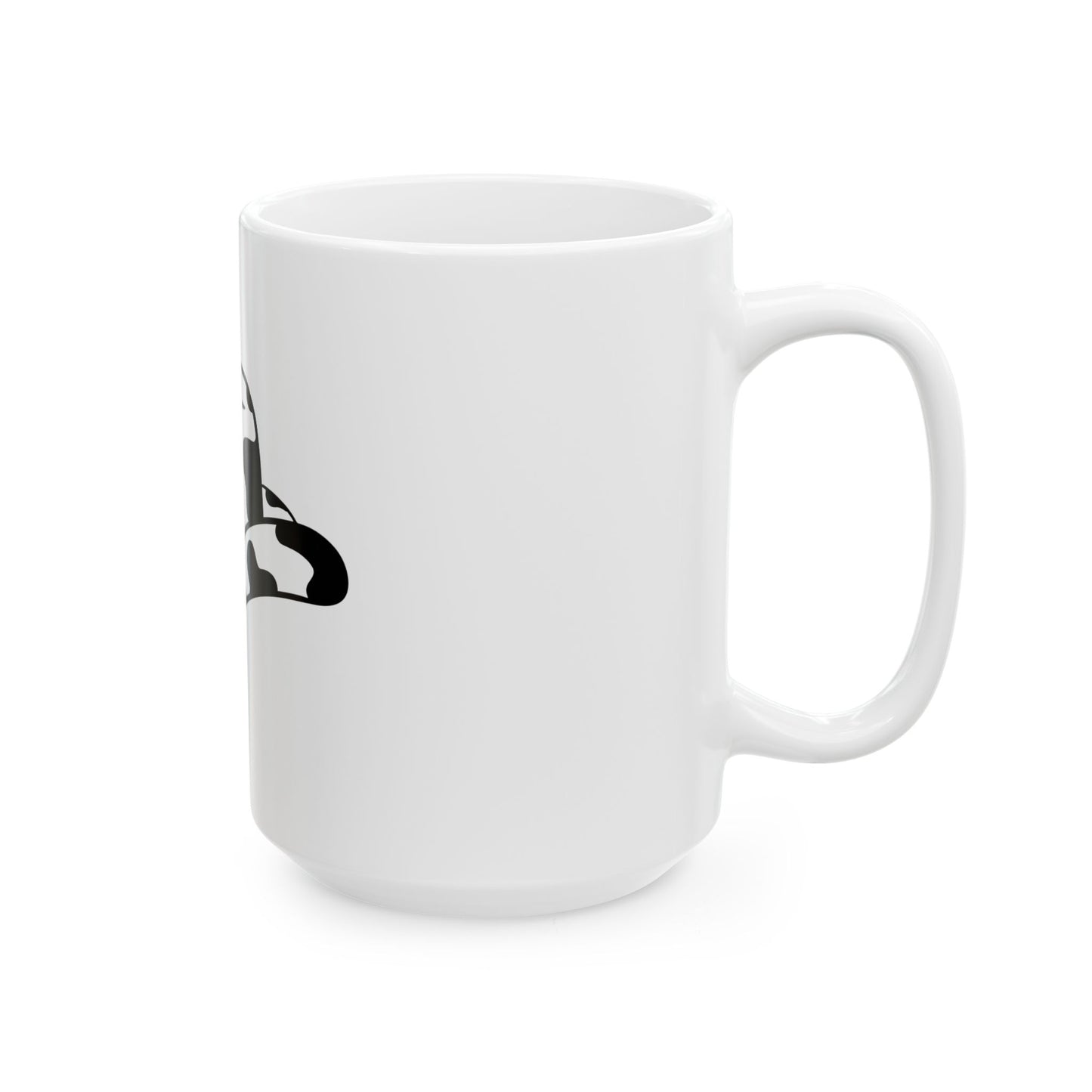 Cowpens Cow Print Cowboy Hat Mug – Western Cowgirl Coffee Cup (11oz & 15oz)