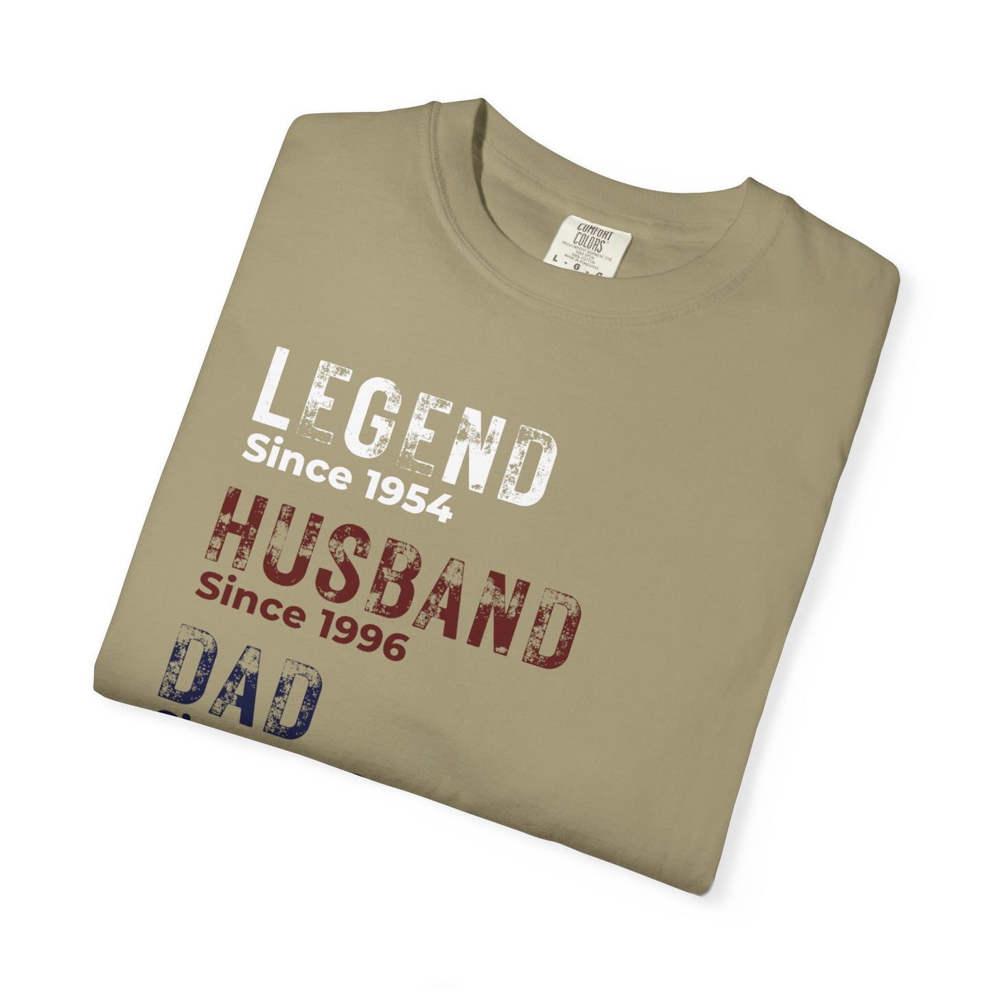 CUSTOM Legend, Husband, Dad T-Shirt — Vintage Tribute Tee