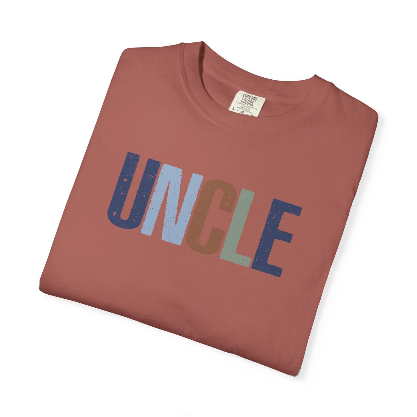 Uncle Graphic T-Shirt — Vintage Americana Lettering Tee for Dads & Family Gifts